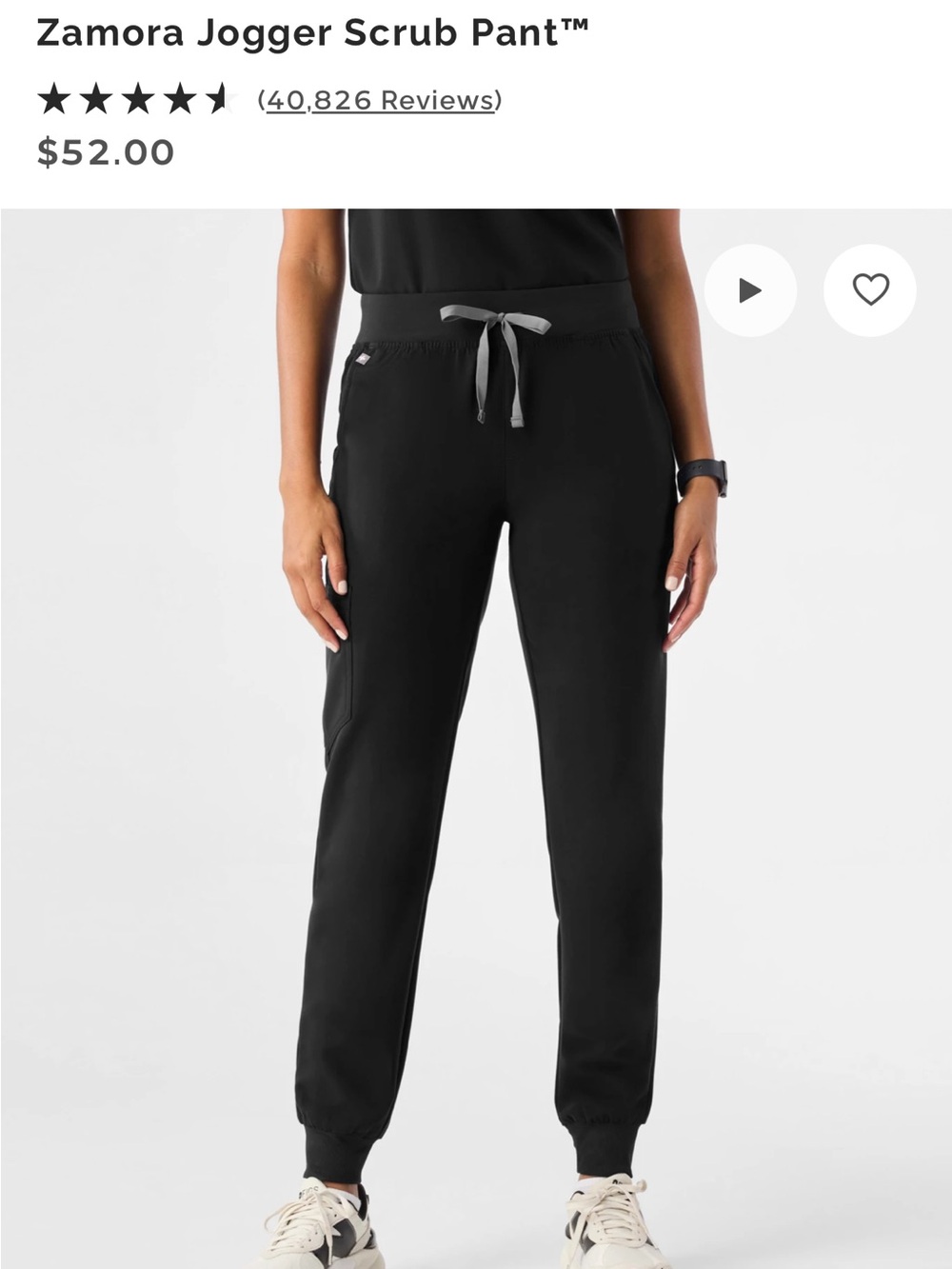 FIGS Zamora Jogger Scrub Pantβ’ size XL